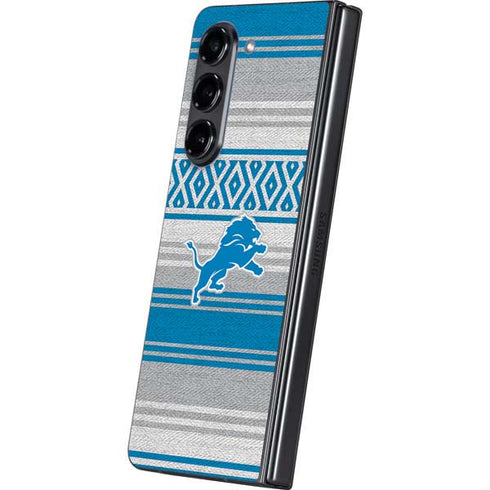 NFL Detroit Lions Trailblazer Galaxy Z Fold5 5G Skin